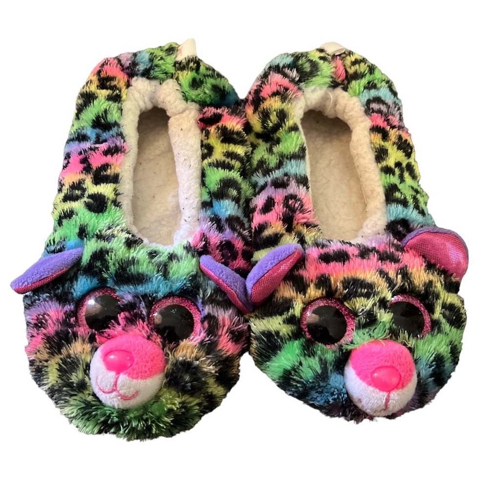 Ty Beanie Boo girls size small slippers
